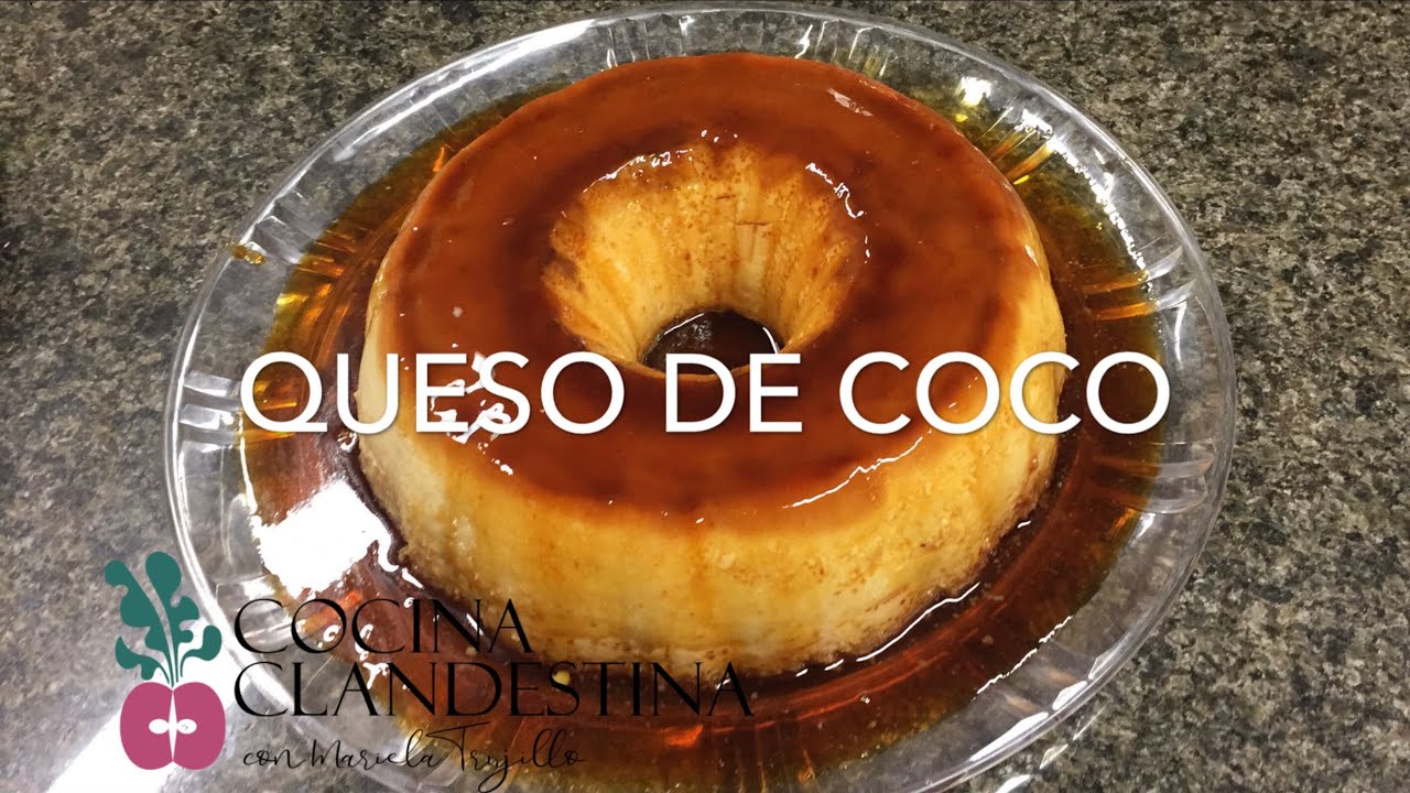 Queso de Coco o Flan de Coco