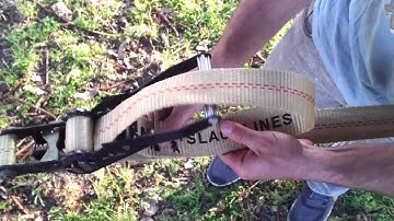 How to release a slackline