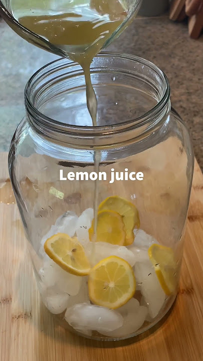 Homemade Lemonade #cooking #shorts #lemon #summer