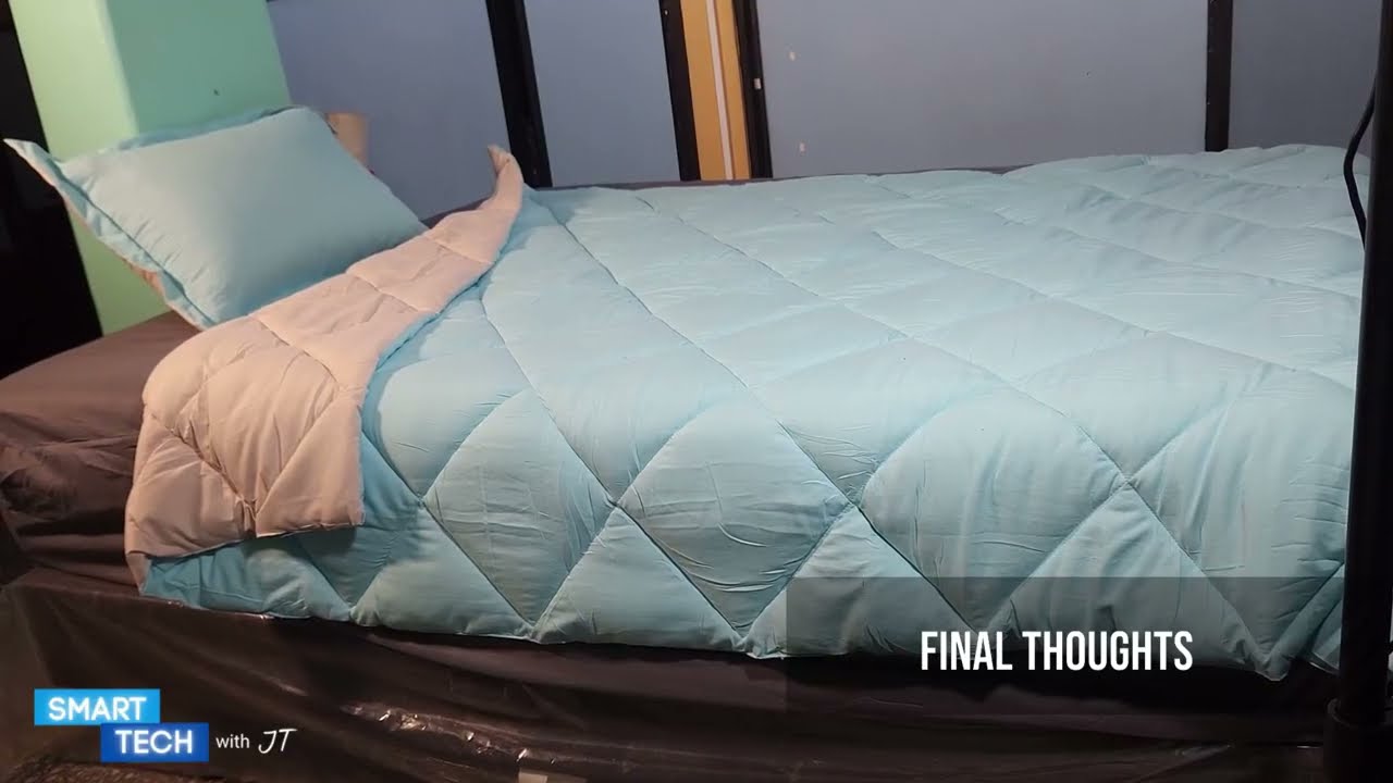 Basic Beyond Down Alternative Comforter Set - Reversible Bed Comforter All Seasons Review