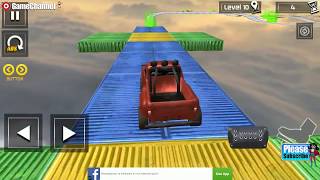 Impossible Car Stunt Racing / Extreme Car Racing Stunts / Android Gameplay Video screenshot 5