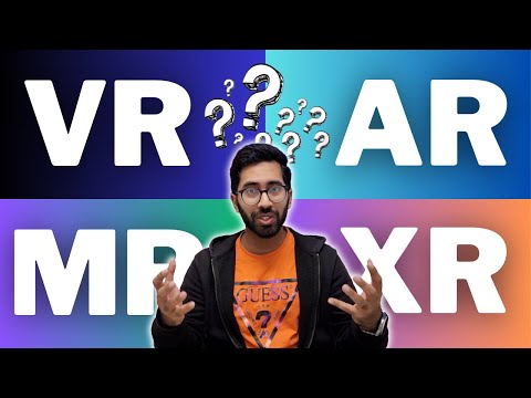 What is VR vs AR vs MR vs XR? Difference between VR, AR, MR, and XR technology?