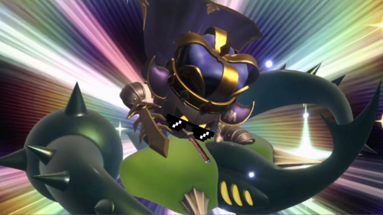 I bullied Riders on Paper Star, got Hydra, and obliterated everyone - Kirby Air Riders (City Trial)