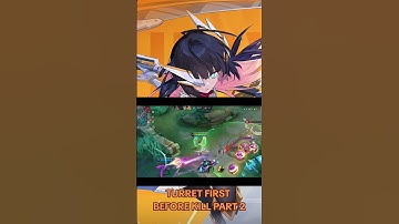 TURRET FIRST BEFORE KILL PART 2 #ruby #rubymobilelegends #rubymontage #rubyhighlights #mobilelegends