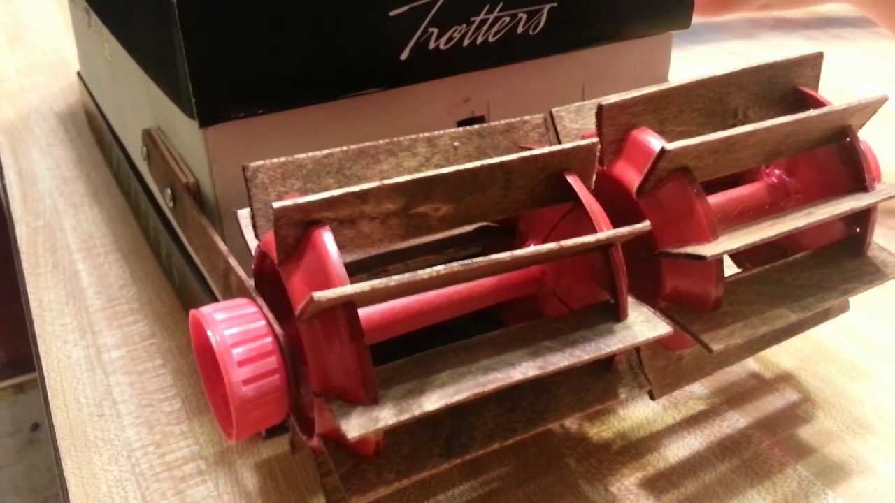 Paddle wheel boat made out of recycle material. - YouTube