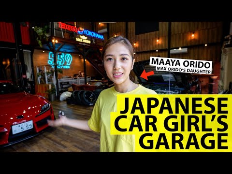 My Japanese Cargirl Friend Introduces Her CRAZY Garage With Supra, GR86, 900hp Skyline and Sim Rigs!
