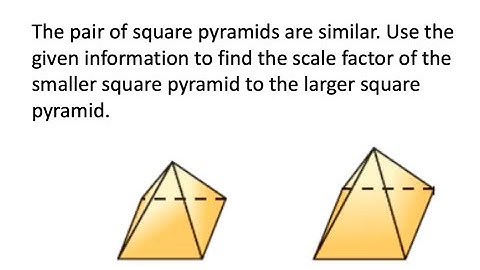Find the scale factor given volume