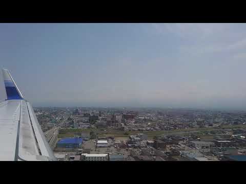 台湾中華航空ci170 富山空港着陸 Youtube