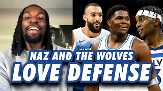Naz Reid Discusses Why the Wolves Love Defending and Anthony Edwards
