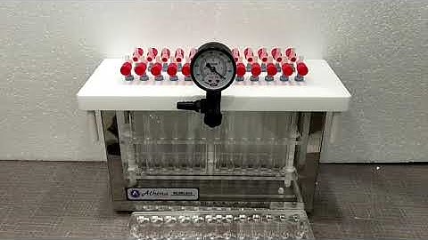 Athena SPE vacuum manifold