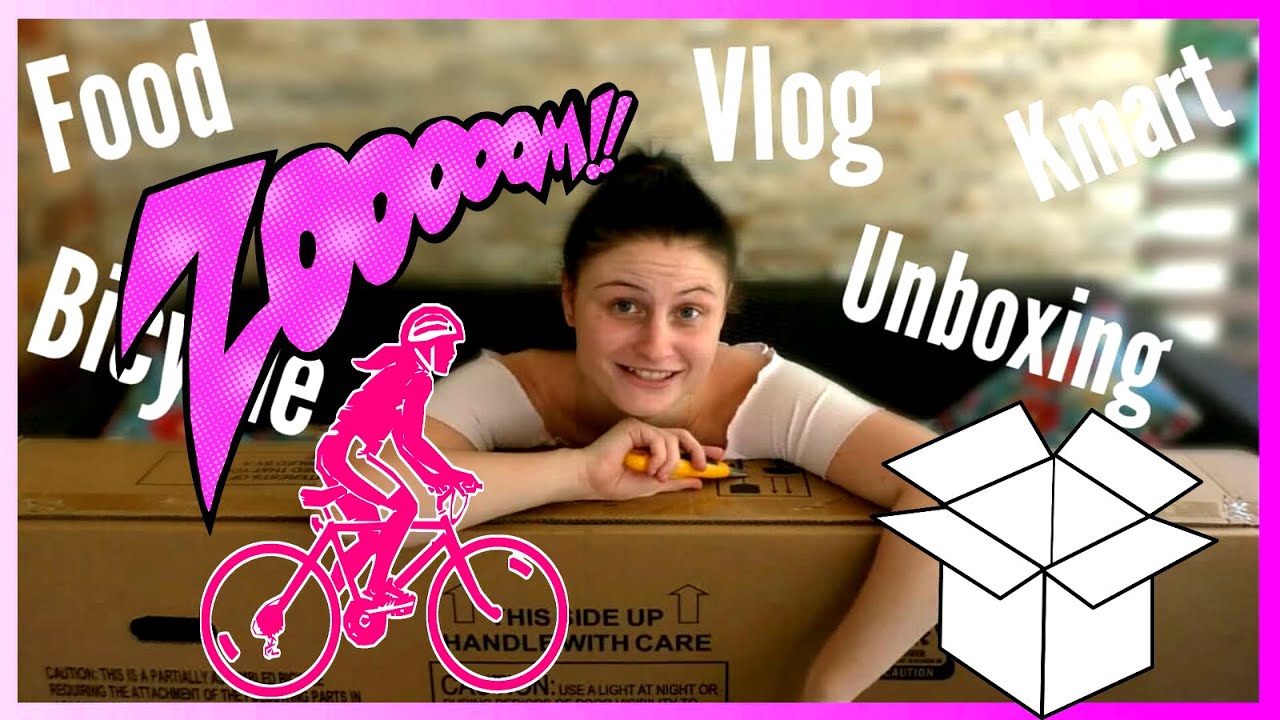 BUYING A KMART BICYCLE! 🚲*UNBOXING* YouTube