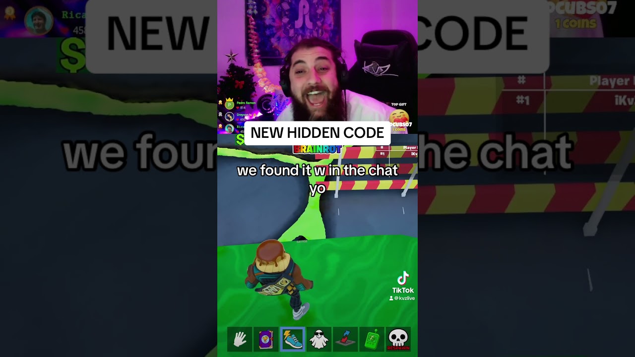 NEW HIDDEN BRAINROT CODE 🔥 NEW ADD SECRET TO MACHINE CODE 🍀 Admin Abuse Steal the Brainrot Fortnite
