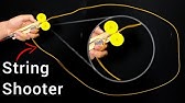 String Shooter String Launcher Physics Of Toys Homemade Science With Bruce Yeany Youtube