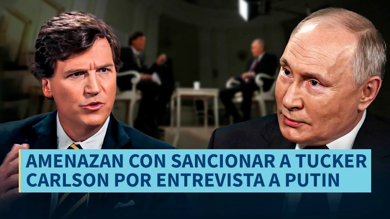 Últimas Noticias | Amenazan con sancionar a Tucker Carlson por entrevista a Putin