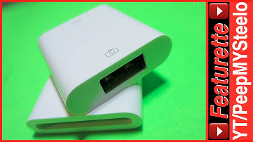 Apple iPAD Camera Connection Kit w/ SD Card Reader Memory Slot & USB Adapter Connecter For CF / HDD