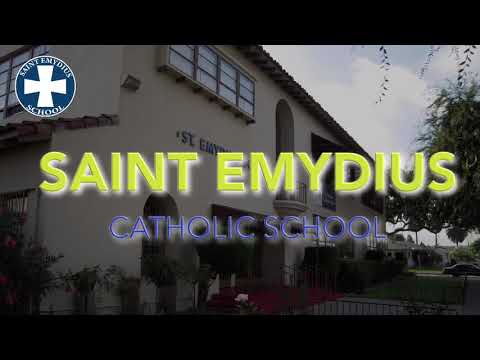 St. Emydius School. First Mass of the school year.