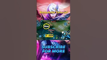 Benedetta Tutorial Combo 😱 - Mobile Legends: bang bang