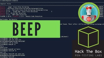 HackTheBox Beep Walkthrough - LFI Exploitation