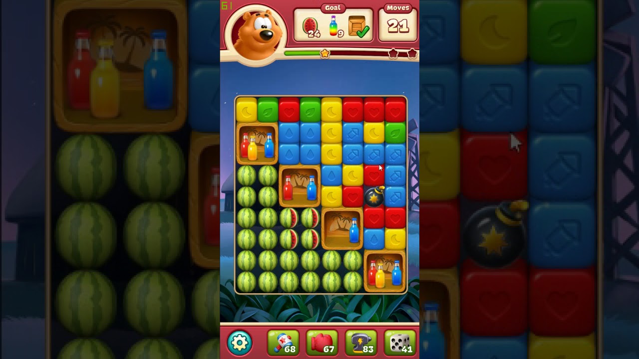 Toon Blast level 1107