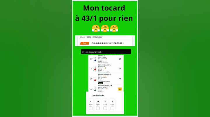 le gros tocard et delaissé de la presse encore la - mes pour rien 😄 qu'elle horreur #quinté