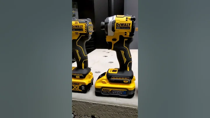 DeWalt New 5AH PowerStack Compared to Milwaukee Hi...