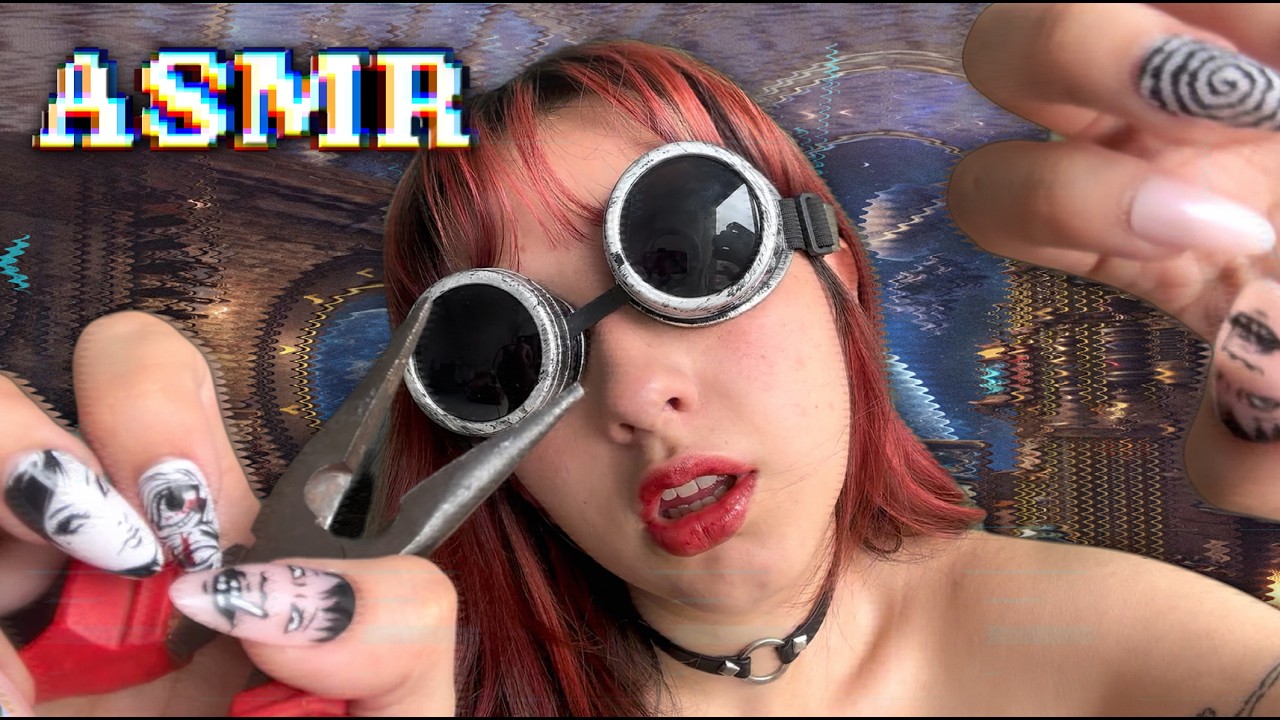 ASMR 🤖 Te REPARO en un taller STEAMPUNK 🔧✨