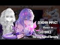 Genshin Impact reacts to Castorice's Animated short "The long night of Serenity "Honkai Star Rail‖