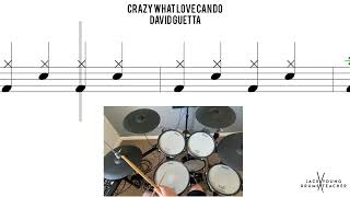 How to Play 🥁 Crazy What Love Can Do David Guetta
