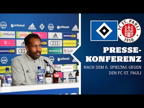 LIVE: Die Pressekonferenz nach dem Stadtderby gegen den FC St. Pauli