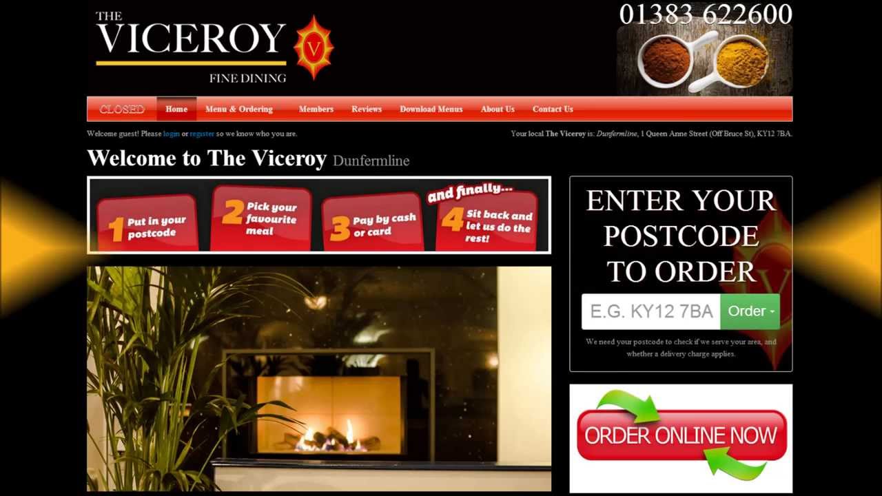 Viceroy Indian Restaurant & Carry Out in Dunfermline YouTube