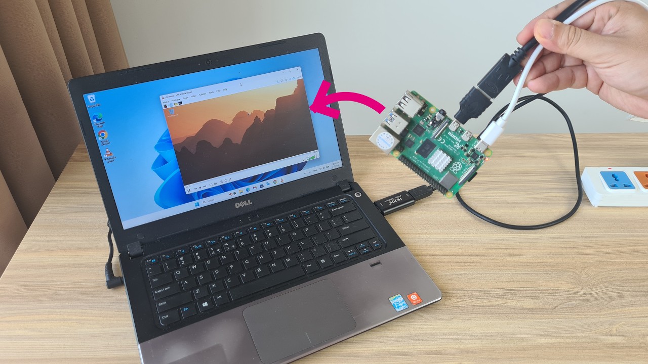 How to use Laptop as Monitor for Raspberry Pi
