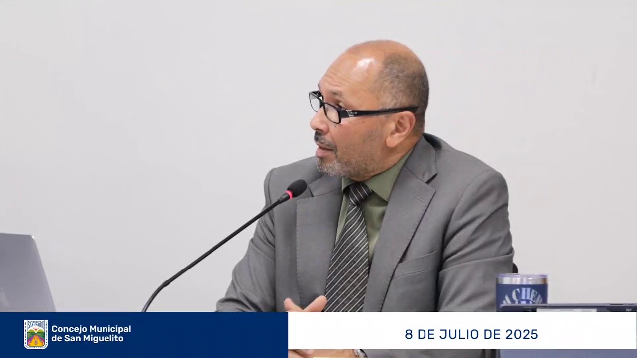 Concejo Municipal de San Miguelito 8 de Julio 2025