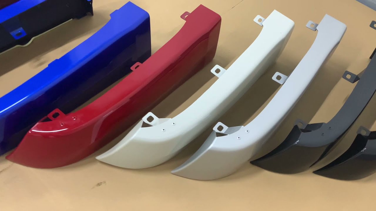 Спойлер бампера заднего нижний Subaru Impreza WRX III  GE GH (G12) 2007-2010