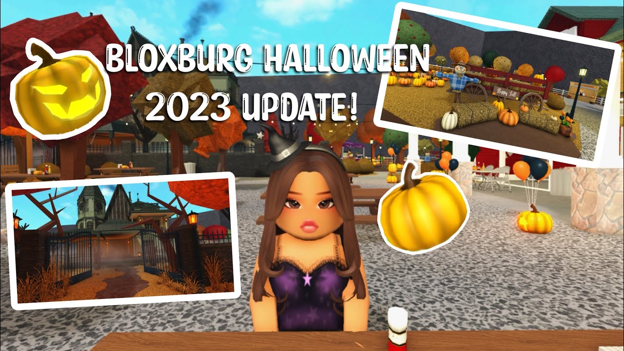 🎃HALLOWEEN UPDATE 2023 IN BLOXBURG [] New Haunted Mansion Location,  Backpack & Furniture [] ROBLOX 