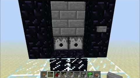 Pistonless Toggleable Nether Portal [1.5.1]