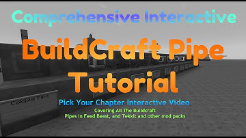 Comprehensive Interactive Buildcraft Pipe Tutorial