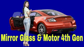 DIY , How to Replace Side View Door Mirror Glass/ Motor or Housing, 4th Gen Eclipse by JamieJones TheCarMan 1,547 views 3 years ago 12 minutes, 39 seconds