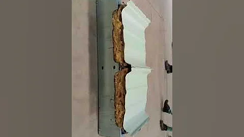 Roof Sandwich Arrangements Combination Standing Seam & Standing Seam Profile