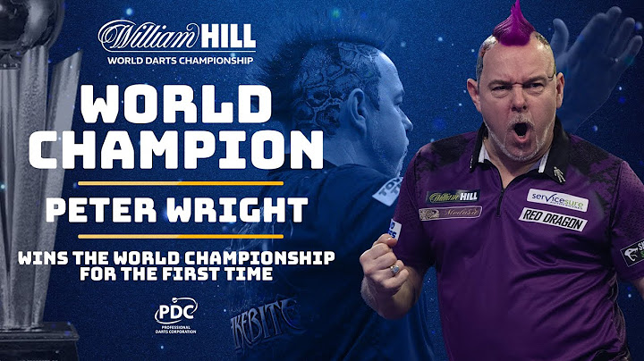 PETER WRIGHT IS THE WORLD CHAMPION! | 2019/20 World Championship