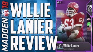How Good is 95 Overall Willie Lanier? MUT 18 Card Review