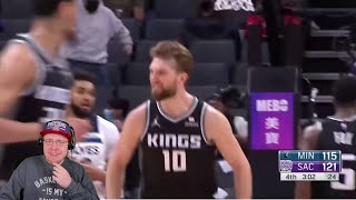 SABONIS DEBUT! Reacting To Minnesota Timberwolves vs Sacramento Kings | 2022 NBA Regular Season