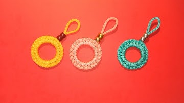 Super Easy Paracord Lanyard Keychain | How to make a Paracord Key Chain Handmade DIY Tutorial #01