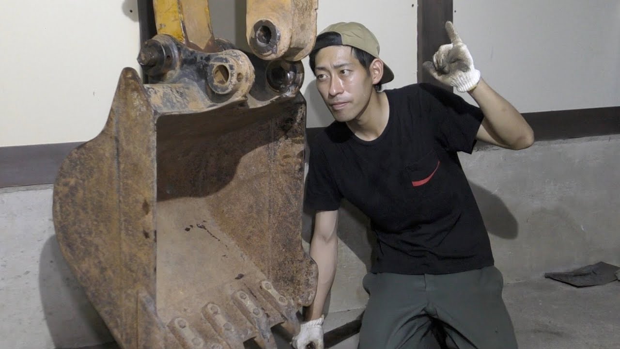 【ユンボ・重機】10分で出来るバケット交換のやり方！【マジで初心者必見!!】