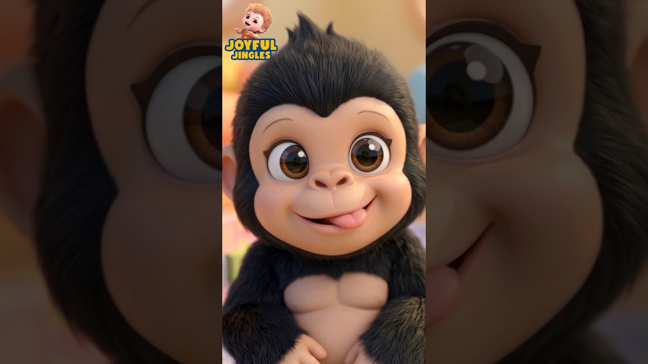 Gorilla Milk : Sharing Is Caring  | Nursery Rhymes & Kid Song | Joyful Jingles #shorts #rhymes