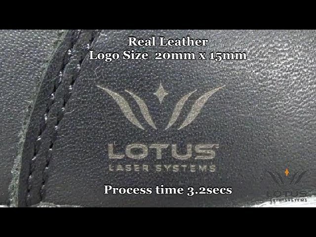 Laser marking PU Leather and real Leather by Meta CO2 75W