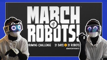 CHALLENGE ACCEPTED - March of Robots | Robog Vlogs
