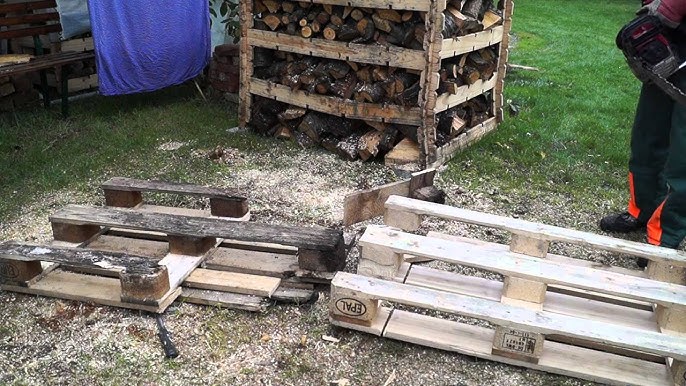 Le chevalet de tronçonnage robuste et stable pour le sciage du bois de  chauffage