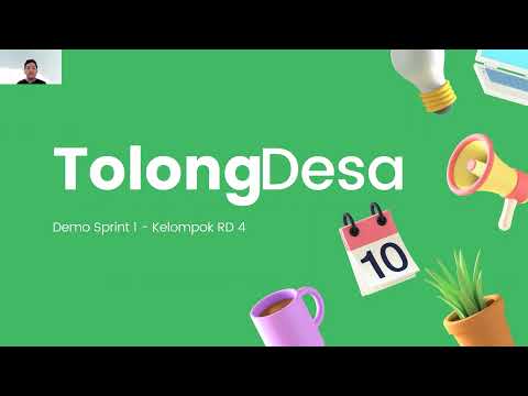 Demo Sprint 1 TolongDesa - RD4