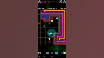 How To Solve Flow Free 11x14 Mega Mania Pack Level 395 Board Walk Through Solution Walkthrough