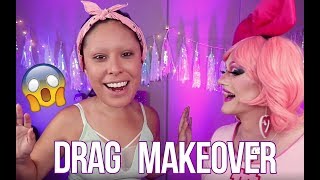 GETTING A DRAG MAKEOVER Ft. Ms Kitty Powers